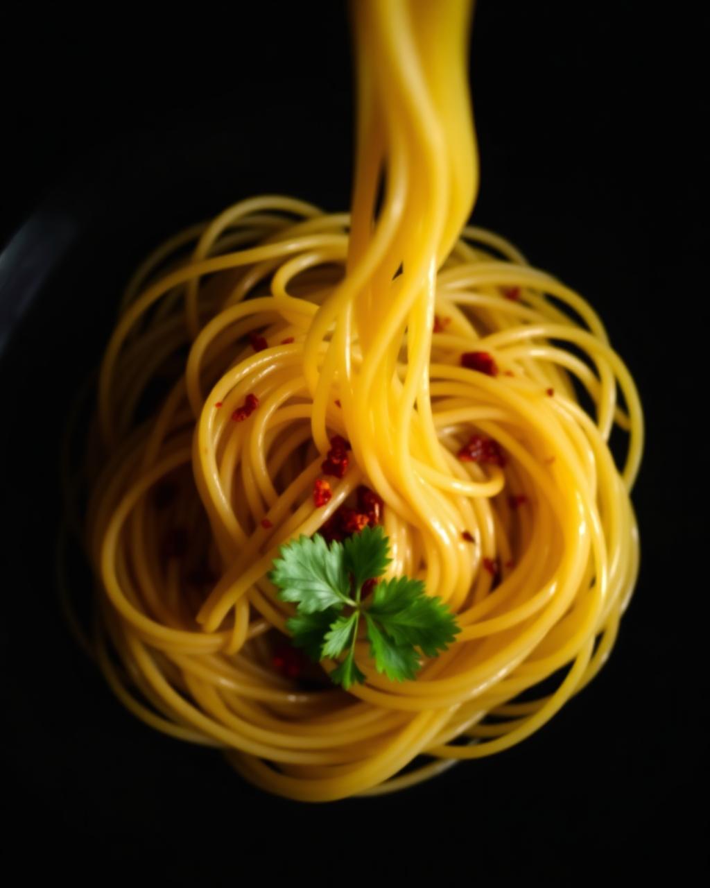 Spaghetti Aglio, Olio e Peperoncino — Aglio, Olio e Peperoncino