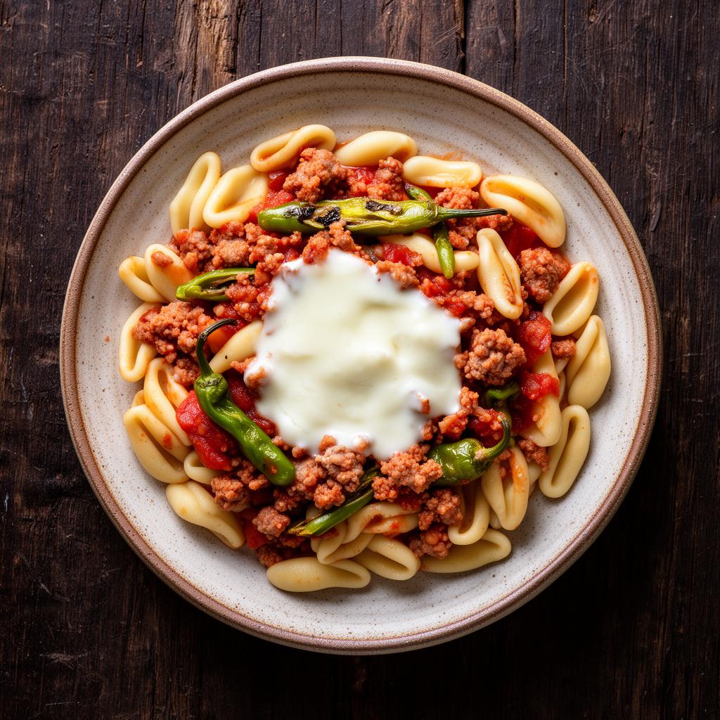 Cavatelli Molisani con Salsiccia — Cavatelli con Salsiccia
