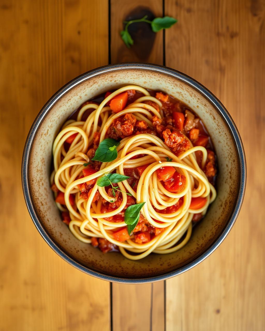 Strozzapreti al Ragù Finto — Ragù Finto